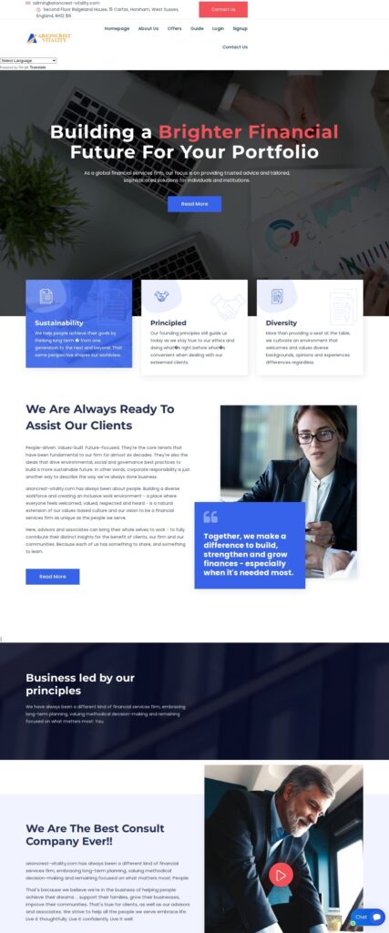 Arioncrest-vitality.com