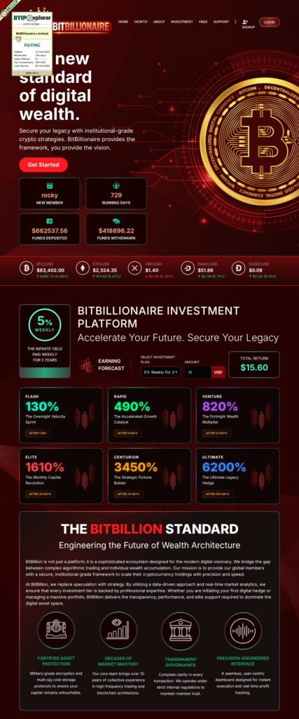 Bitbillionaire Limited